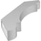 Ekena Millwork 3 1/2-in. W x 24-in. D x 30-in. H Olympic Architectural Grade PVC Knee Brace BRCP035X24X30OLY - alternate 2